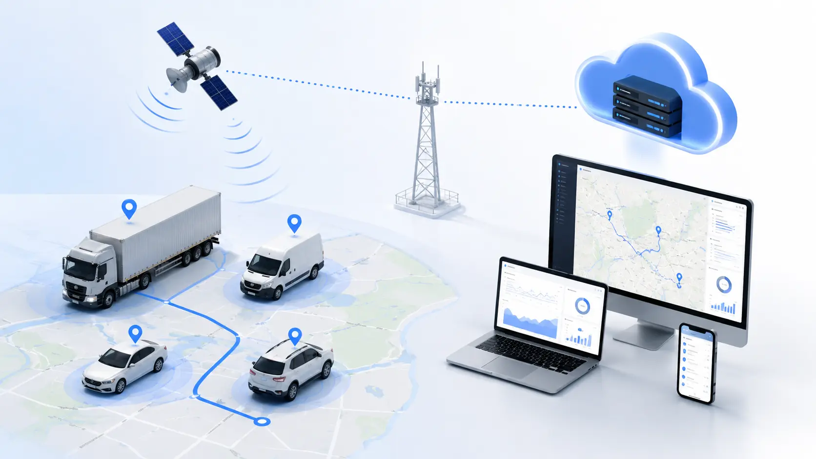 GPS Monitoring System: Definisi dan Cara Kerja untuk Armada