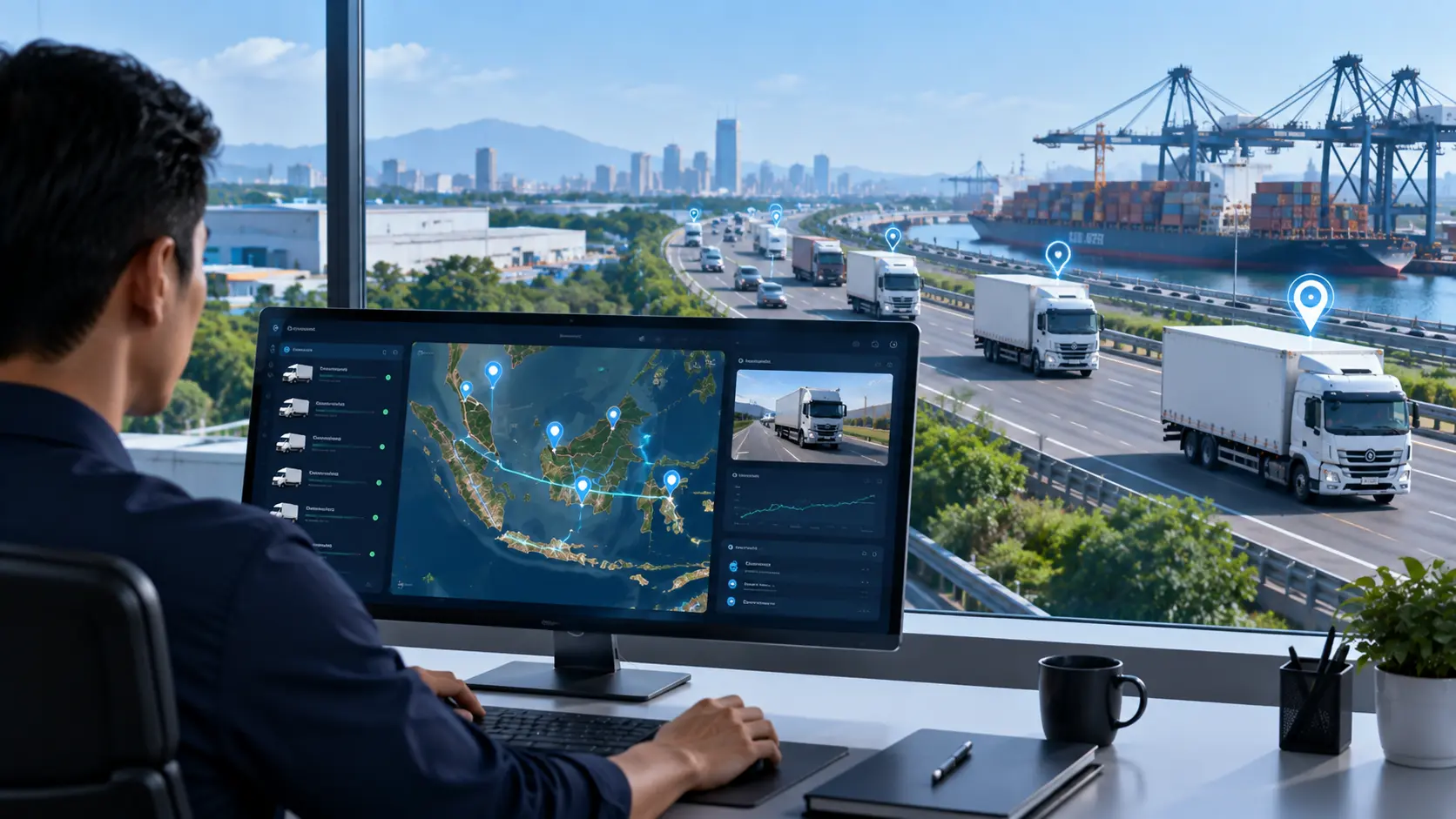 GPS Tracking Indonesia: Pantau Armada Logistik Real-Time