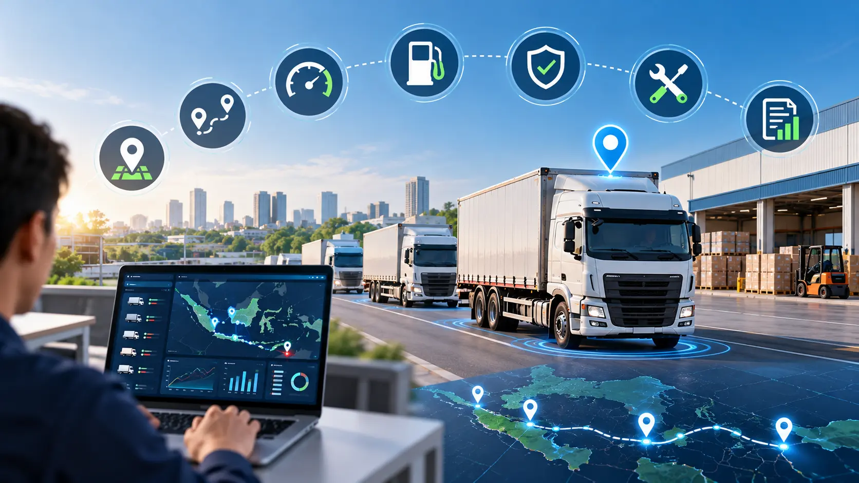 GPS Tracker Logistik: 7 Fitur Wajib untuk Efisiensi Armada