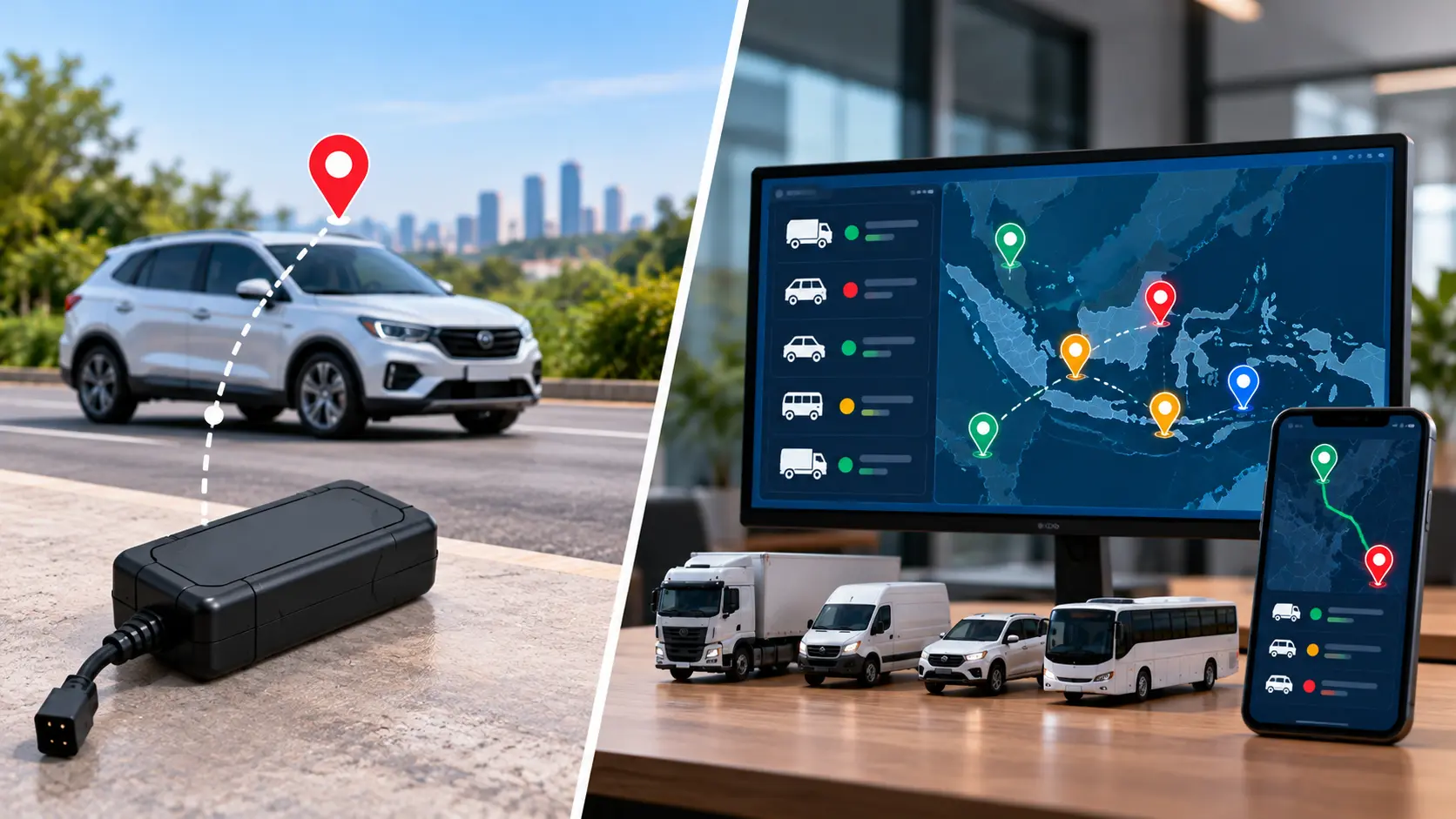 GPS Tracker Mobil: Standalone vs Fleet Management System